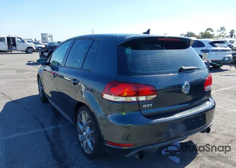 2013 Volkswagen Gti 4-Door from USA, damaged, VIN WVWHD7AJ8DW124043
